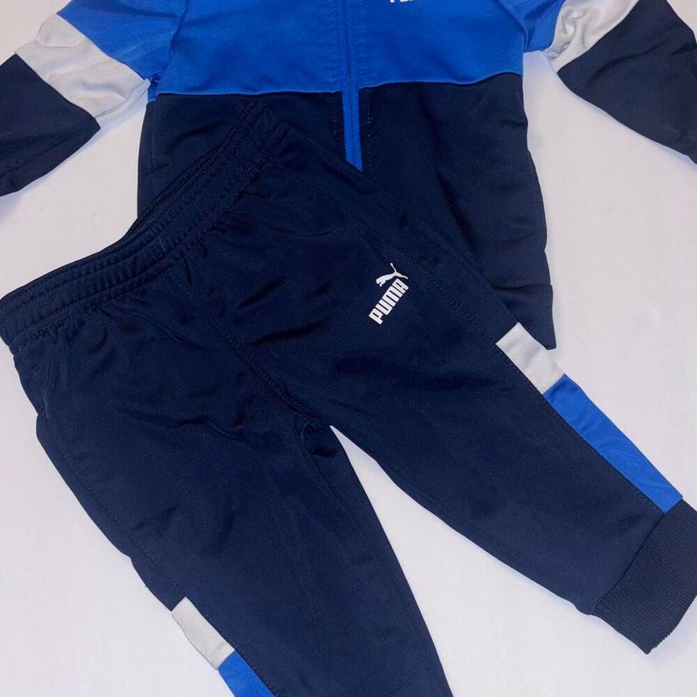 Puma Toddler Boy Blue and Navy Jumpsuit